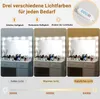 Schminktisch, mit Steckdosen, 92x40x145 cm, Frisiertisch Produktbild-Vorschau 5