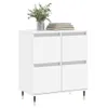 vidaXL Sideboard Weiß 60x35x70 cm Holzwerkstoff Produktbild-Vorschau 3