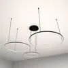 MasterLED LED Pendelleuchte 3-Ring Ø60cm 77W Gold, Dimmbar Produktbild-Vorschau 2