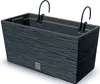 Prosperplast Furu Collection Blumentopf, Silber, Produktbild-Vorschau 8