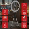 10" lampa pierścieniowa LED 12W ze statywem i wyzwalaczem Podgląd zdjęcia produktu 13