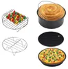 MONZANA 9tlg Heißluftfritteuse Airfryer Zubehör Set Produktbild-Vorschau 7