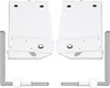 Two white metal mechanisms for a Murphy bed are shown against a white background. Produktbild-Vorschau