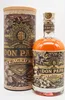 A bottle of Don Papa Rye Cask Rum and its cylindrical packaging are displayed against a white background. Anteprima dell’immagine prodotto