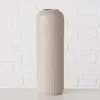 Blumenvase aus Steingut ALIETTE, 25 cm Produktbild-Vorschau 2