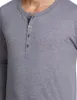 Schiesser Herren Schlafanzug lang anthrazit 62  ST Produktbild-Vorschau 3