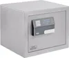 A product shot of a safe with a digital keypad. Produktbild-Vorschau
