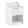 CLIPOP Nachtkommode, 40x35x65cm Nachttisch, 2 Produktbild-Vorschau 2