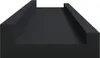 vidaXL Baguettes à tableaux 2 pcs. noir 60x9x3 cm MDF Voir les images du produit 7