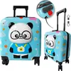 Valigia da cabina per bambini Flamenco Mystique Blue Panda Anteprima dell’immagine prodotto 6