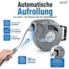 Bituxx® 10 Meter Wand Schlauchtrommel Schlauchaufroller Produktbild-Vorschau 3