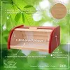 FALKENBERGER Brotkasten aus Holz Buche Rot ca. 39x29x18cm Produktbild-Vorschau 5