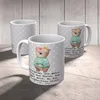 Mr. & Mrs. Panda Tasse Sekretärin Chef - Grau Pastell - Produktbild-Vorschau 5