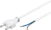Kabel mit Eurostecker zum Konfektionieren, 1,5 m, Weiß, Produktbild-Vorschau 3