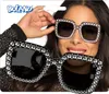 Occhiali Bling Party - quadrati - neri Anteprima dell’immagine prodotto 8