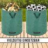 GARDEBRUK® Gartenabfallsack 4x280 Liter 50 kg Belastbarkeit Produktbild-Vorschau 7