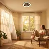 LED Deckenventilator Beleuchtung Deckenlampe Schlafzimmer Produktbild-Vorschau 8