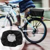 2 Set Regenschutz Fahrradkorb, Schwarz Regenabdeckung Korb Produktbild-Vorschau 3