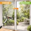 Fensterwischer mit Teleskopstiel Fensterputzer Abzieher Produktbild-Vorschau 8