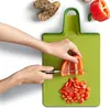 Joseph Joseph Chop2Pot Plus grün Faltbares Schneidebrett Produktbild-Vorschau 9