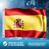 MONZANA® Drapeau Espagne 150x90cm drapeau national espagnol Voir les images du produit 4
