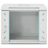 vidaXL 9U Wand-Netzwerkschrank 19" IP20 53x40x45 cm Produktbild-Vorschau 2