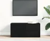 vidaXL Meubles TV, 80 x 34 x 36 cm, noir, imitation chêne, Voir les images du produit 4