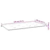 vidaXL Gartenbank-Auflage Grau 120x50x4 cm Oxford-Gewebe Produktbild-Vorschau 6