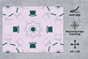 MuchoWow® Mauspad Mousepad Zauberer - Muster - Kaninchen Produktbild-Vorschau 2