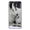MuchoWow® Handyhülle Schutzhülle Hülle für Huawei P30 Wölfe Produktbild-Vorschau 1