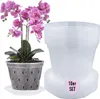 Garten Lux 10er Set Orchideentöpfe Transparente Ø17cm 1.5L Produktbild-Vorschau 1