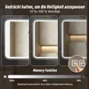 MODFU Badspiegel met LED-verlichting, badkamerspiegel met Productafbeelding-voorbeeld 6