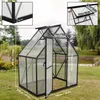 UISEBRT Premium Gewächshaus Aluminium 125x180x195cm, 2.25m² Produktbild-Vorschau 2