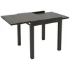 DEGAMO Gartentisch LIVORNO 70/140x70cm Alu + Keramikoptik Produktbild-Vorschau 3