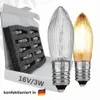 10x Stück E10 16V/3W Ersatzlampe für Schwibbogen, Produktbild-Vorschau 1