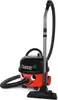A red and black Numatic Henry vacuum cleaner is shown against a white background. Náhled obrázku produktu