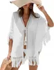 Sommertunika - Strandkleid mit Spitze - Luftiger Überwurf Produktbild-Vorschau 5
