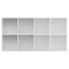 vidaXL Libreria/Sideboard Bianco 66×30×130 cm Materiale a Anteprima dell’immagine prodotto 10