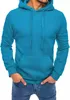 Dstreet Herren-Kapuzenpullover mit Kapuze Hih Blau M Produktbild-Vorschau 2