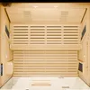 Dewello® Infrarotkabine Infrarotsauna PALERMO 135x120 für Produktbild-Vorschau 10