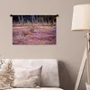 MuchoWow® Wandteppich Wandbehang Hirsche - Blumen - Produktbild-Vorschau 5