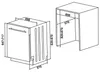 Daewoo DBFS33N49E61-DE Geschirrspüler 60 cm, Spülmaschine Produktbild-Vorschau 4
