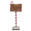 Clayre & Eef Weihnachtsdekoration Briefkasten 14x8x37 cm Produktbild-Vorschau 4