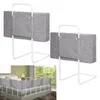 Ikodm 2x Bettgitter 60cm Grau, Bettschutzgitter Set, 5-Loch Produktbild-Vorschau 14