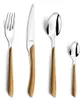 Set di posate Amefa da 16 pezzi Eclat Nature in legno Anteprima dell’immagine prodotto 1