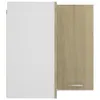 vidaXL Rohová nástěnná skříňka Sonoma dub 57x57x60 cm Náhled obrázku produktu 16