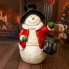 Figurka dekoracyjna bałwanek z latarnią 35,2 cm Solis Decor Podgląd zdjęcia produktu 1