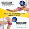 CAMBIVO Ellenbogenbandage 2 Pack verstellbarer, Tennisarm Produktbild-Vorschau 3