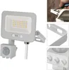 LED reflektor GLARO s pohybovým čidlem, 20 W, bílý, IP54, 2000 lm, neutrální bílá Náhľad obrázku produktu
