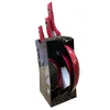 A set of red frying pans in their packaging. Produktbild-Vorschau
